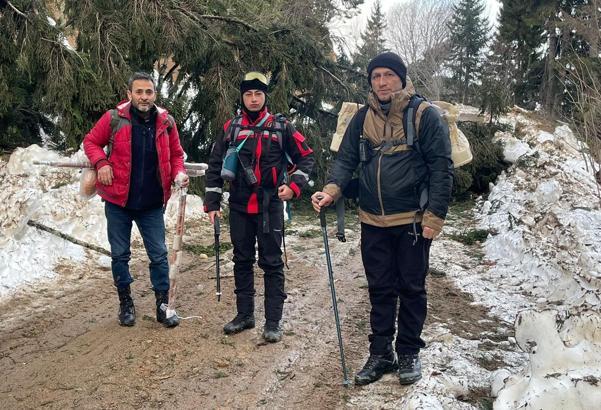 3 bin 107 rakımlı Karagöl Tepesi’nde enerji sistemini onardılar