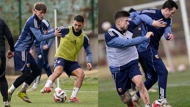 Zecorner Kayserispor, Hesap.com Antalyaspor hazırlıklarını sürdürüyor