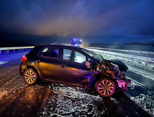 Aksaray'da 2 otomobil çarpıştı: 5 yaralı