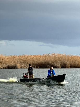 Eber Gölü'nde su seviyesi yükseldi