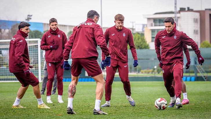 Trabzonspor, Gaziantep FK maçı hazırlıklarını sürdürdü