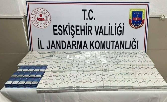 Eskişehir’de 479 paket kaçak sigara ele geçirildi