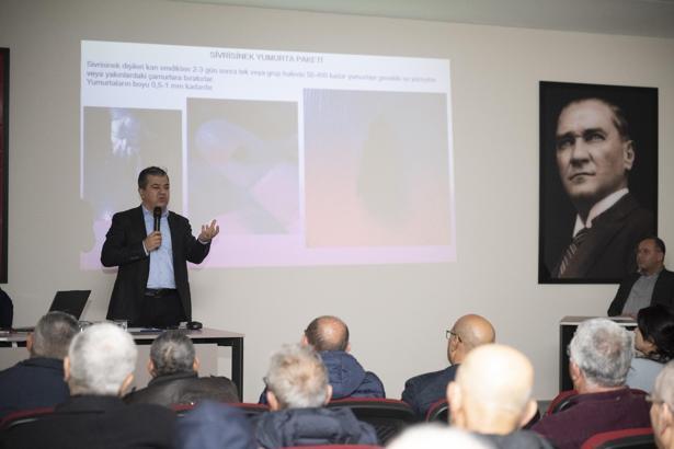 Silifke'de sivrisinekle mücadele