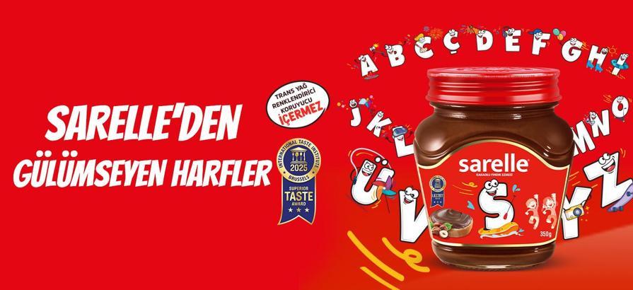 Sarelle’nin gülümseyen harfleri, yapay zeka destekli reklam filminde