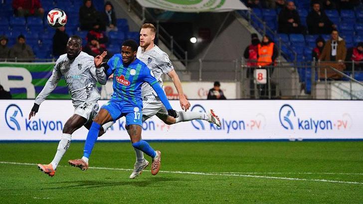 Çaykur Rizespor- Kocaelispor: 2-0