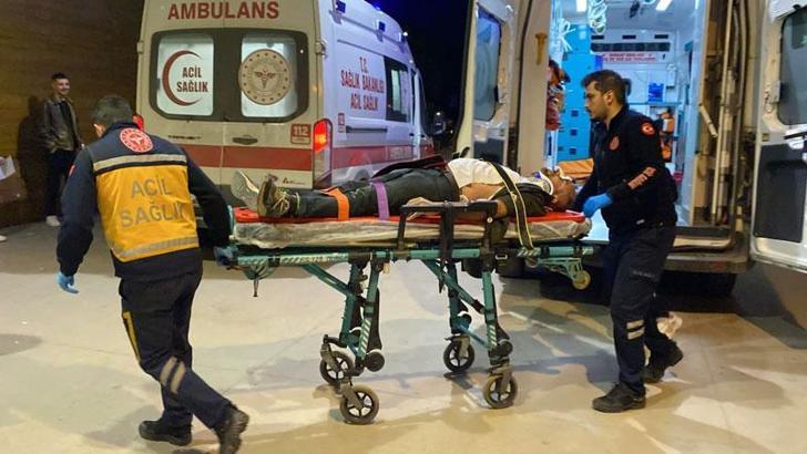 Bursa'da kamyon kasasından düşen işçi yaralandı