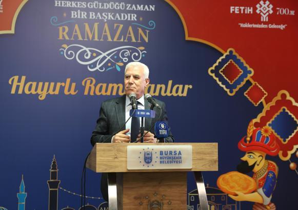 Başkan Bozbey: Bursalılara hizmet etmekten dolayı son derece mutluyuz