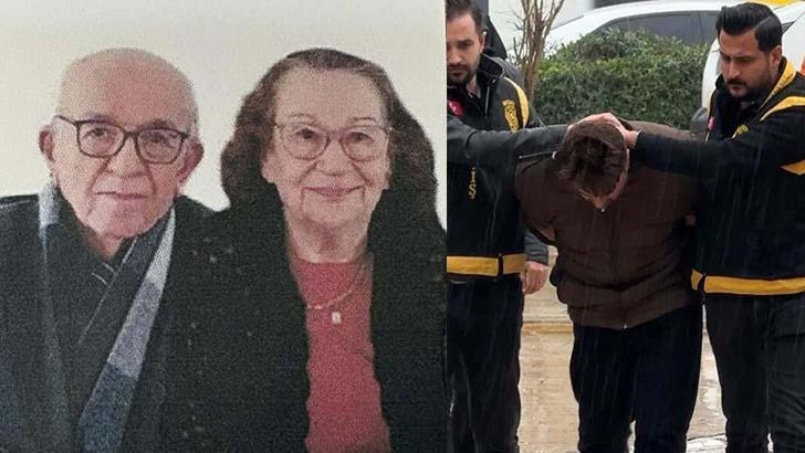 Aydın'da evlerinde ölü bulunan çiftin cinayet şüphelisi hurdacı adliyede