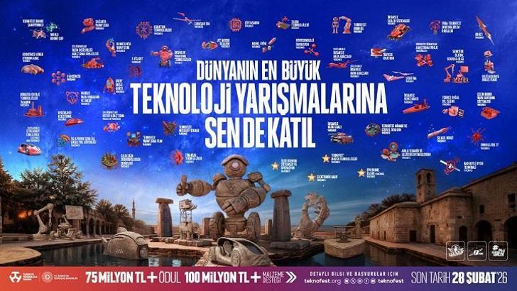 TEKNOFEST 2026'daki teknoloji yarışmalarına başvurular devam ediyor
