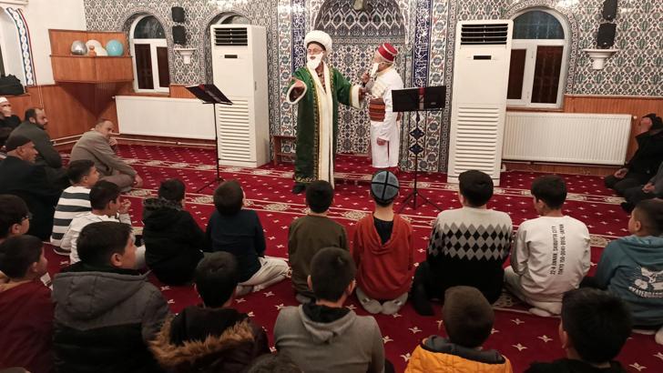 Camide çocuklara Nasreddin Hoca sürprizi
