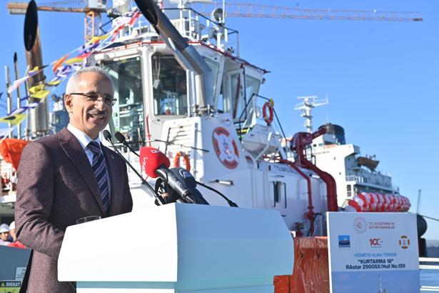 Bakan Uraloğlu: Kritik su yollarımızda dijitalleşmeyi ileri seviyeye taşıyoruz