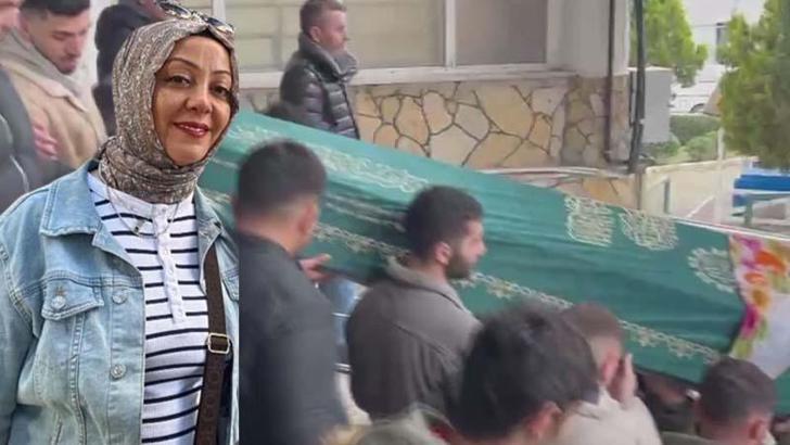 Çatalca'da eÅŸi tarafından öldürülen Gülten Ürkmez son yolculuÄŸuna uÄŸurlandı