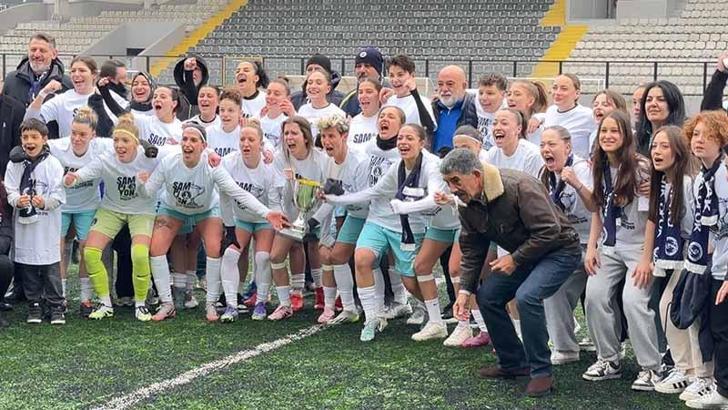 Avcılar’daki kızların büyük başarısı; iki yılda 1'inci Lig'e yükseldiler