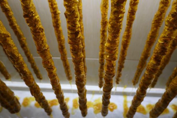 Manisa'ya has lezzet; ramazan sucuğu