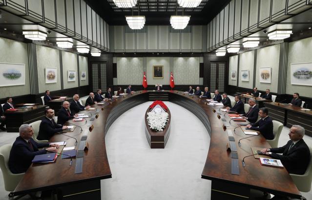 Cumhurbaşkanlığı Kabinesi toplandı/Fotoğraflar