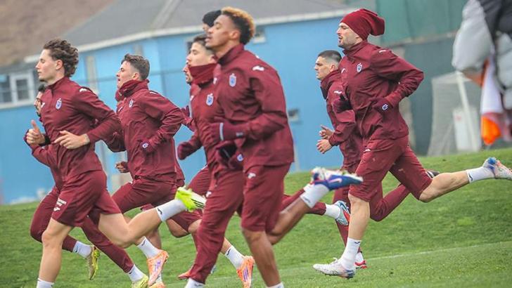 Trabzonspor’da, Fatih Karagümrük maçı hazırlıkları başladı