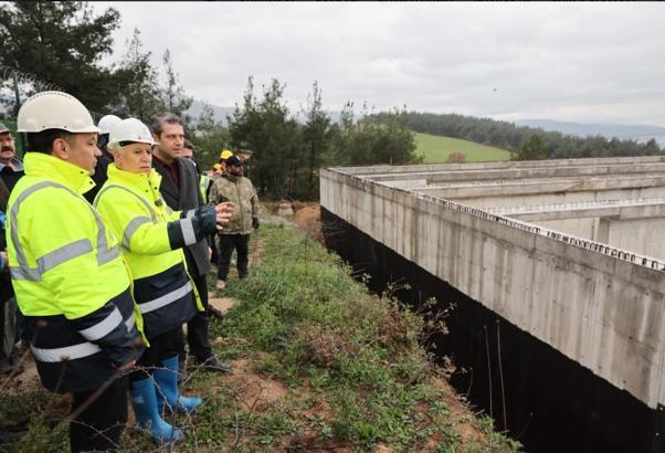 Nilüfer’e inşa edilen su deposuyla 8 mahallenin su sorunu çözülecek