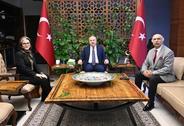 Brezilya’nın Ankara Büyükelçisi Neves, Nevşehir’i ziyaret etti