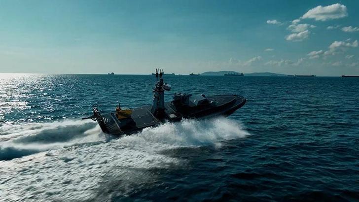 SANCAR SİDA İnsansız Deniz Aracı, hizmete alındı