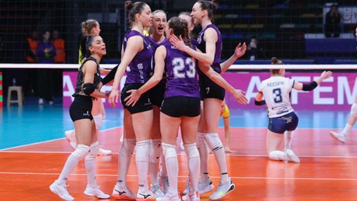 Zeren Spor, CEV Şampiyonlar Ligi'nde çeyrek finalde