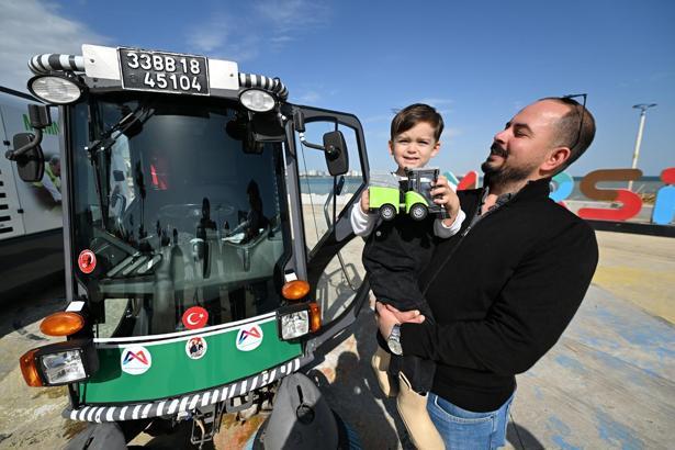 3 yaşındaki Ayaz’ın hayalini gerçekleştirdi