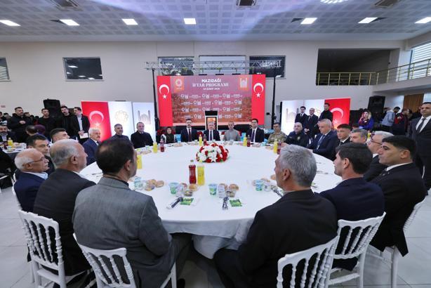 Mazıdağı’nda Valilikten iftar programı