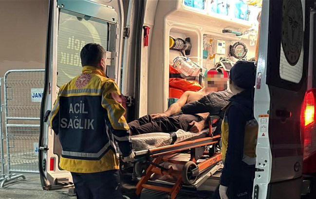 Tartıştığı kişiler sopayla darbetti