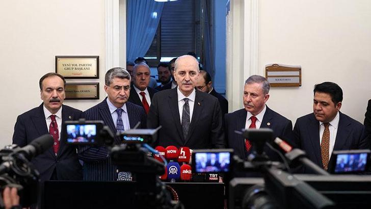 TBMM Başkanı Kurtulmuş'tan AK Parti ve Yeni Yol'a ziyaret