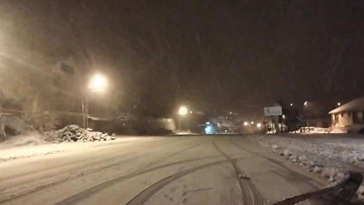 Mersin'in yüksek kesimlerinde kar etkili oldu; Sertavul Geçidi ağır vasıtalara kapatıldı