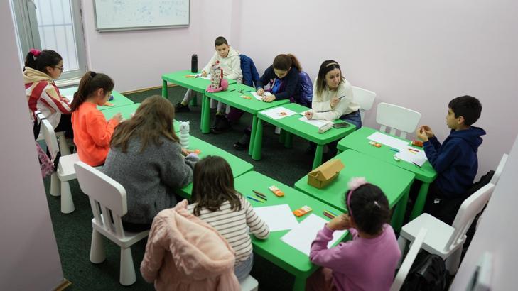 Kestel Dahi Çocuk Akademisi’nde eğitimler devam ediyor