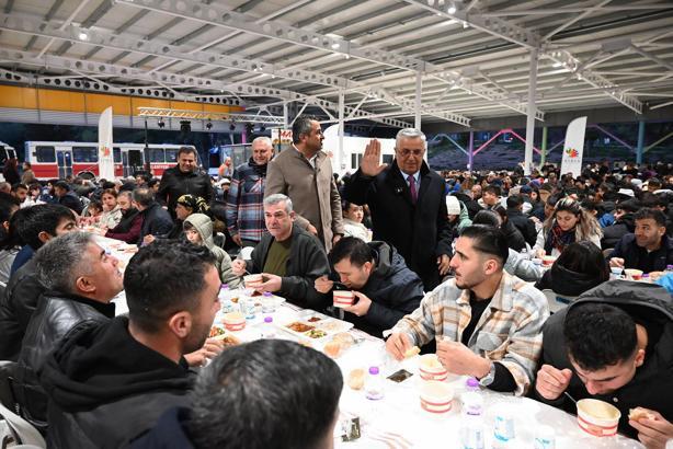 İftar sofrası Tekirova'da kuruldu