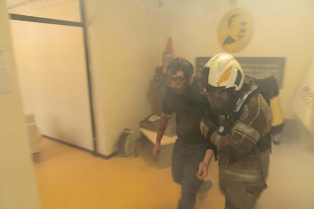 İzmir'de Büyükşehir çalışanları için afet tatbikatı