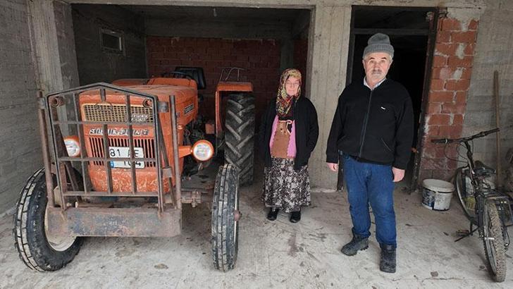 Köyden kullandığı traktörüne otoyolda ceza kesildi, icralık oldu