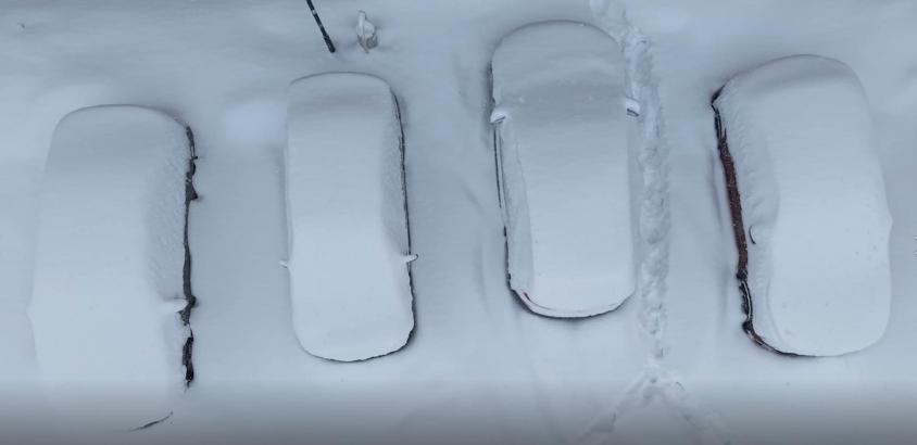 Erzurum kara gömüldü; 2004’ten sonraki en yoğun yağış