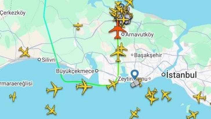 Ülkeler hava sahalarını kapadı, uçaklar İstanbul Havalimanı’na indi