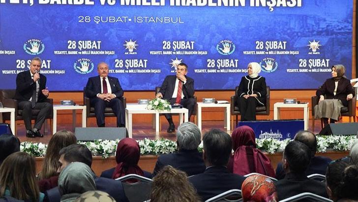 Bakan Tekin, '28 Şubat: Vesayet, Darbe ve Milli İradenin İnşası' programına katıldı