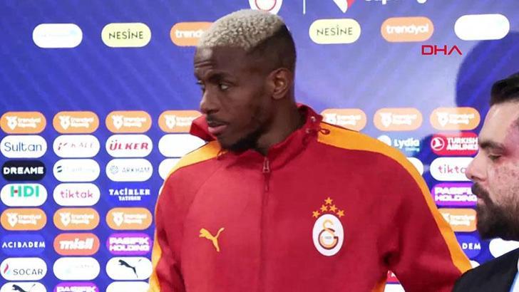 Victor Osimhen: Geldiğimden beri yaşadığım her şey için çok müteşekkirim