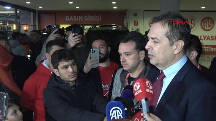 Hesap.com Antalyaspor Başkanı Rıza Perçin: Maçın 2-0’dan 2-2’ye gelmesi bizi üzdü