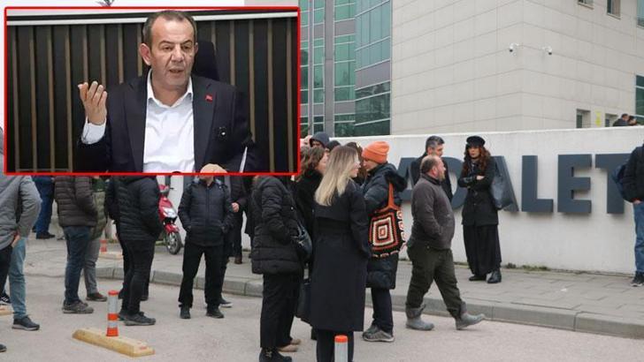 'İrtikap' soruşturmasında gözaltına alınan Tanju Özcan adliyeye sevk edildi