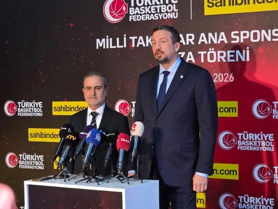 TBF, 'Milli Takımlar' için ana sponsorluk sözleşmesi imzaladı