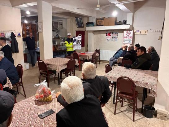 Edirne’de jandarmadan traktör sürücülerine trafik eğitimi