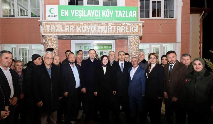 Bakan Göktaş'tan valilik ve Yeşilaycı köy ziyareti