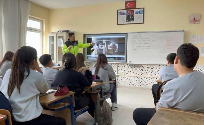 Jandarmadan trafik kuralları eğitimi