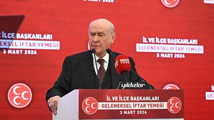 Bahçeli: Bu savaşlar zinciri kırılmalı, bölgemizde barış dili hakim olmalıdır