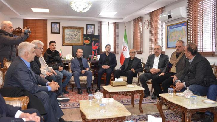 Erzurum'da STK'lardan İran Başkonsolosluğu'na taziye ziyareti