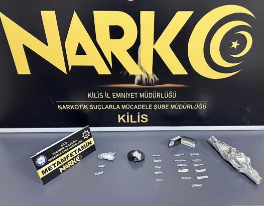 Kilis’te uyuşturucu operasyonuna 1 tutuklama