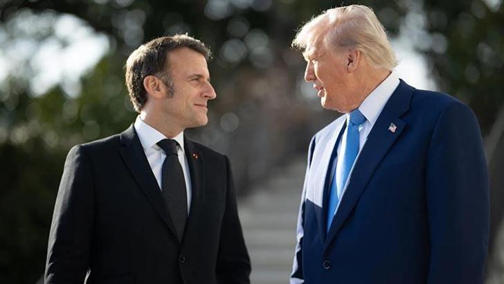 Macron ve Trump telefonda görüştü