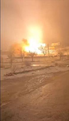 Mardin’de elektrik trafosundaki patlama kamerada