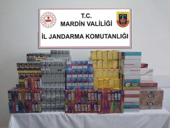 Mardin’de kaçak sigara operasyonunda 1 gözaltı
