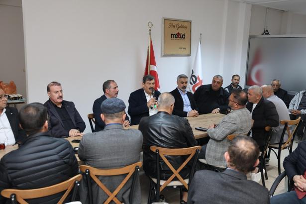 Başkan Yıldız, tekstil sektörünün temsilcileriyle iftarda buluştu